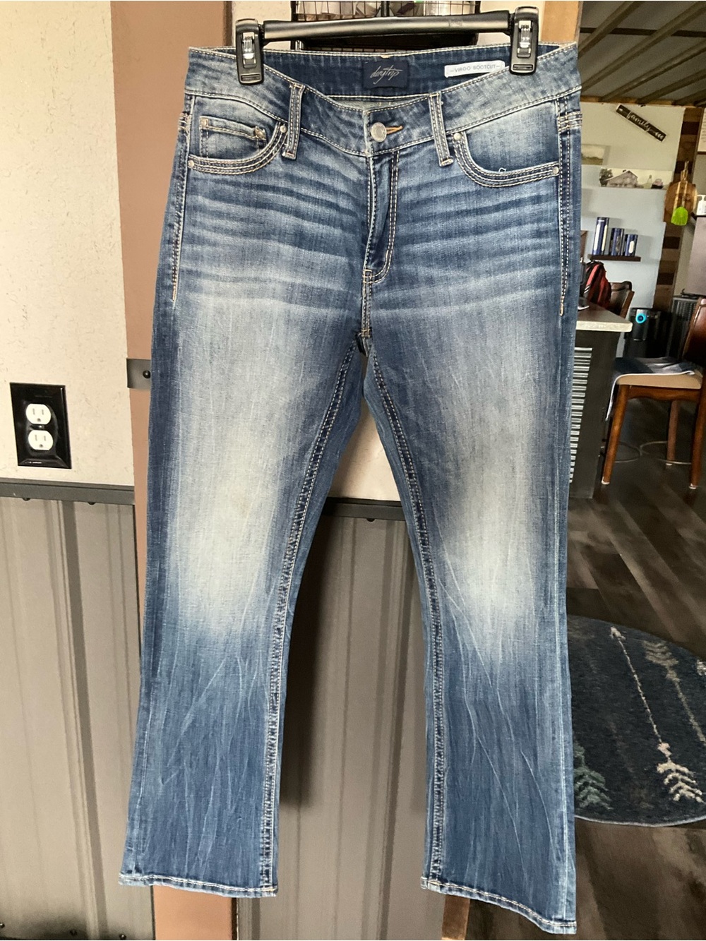 Daytrip Women's Faded Blue Bootcut Jeans